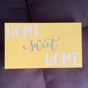 Home Sweet Home hand painted sign